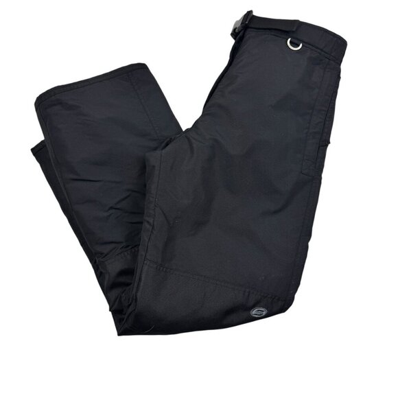 Slalom Black Insulated Reinforced Winter/Ski/Snowboarding Pants Women's Size 8 - Picture 1 of 9